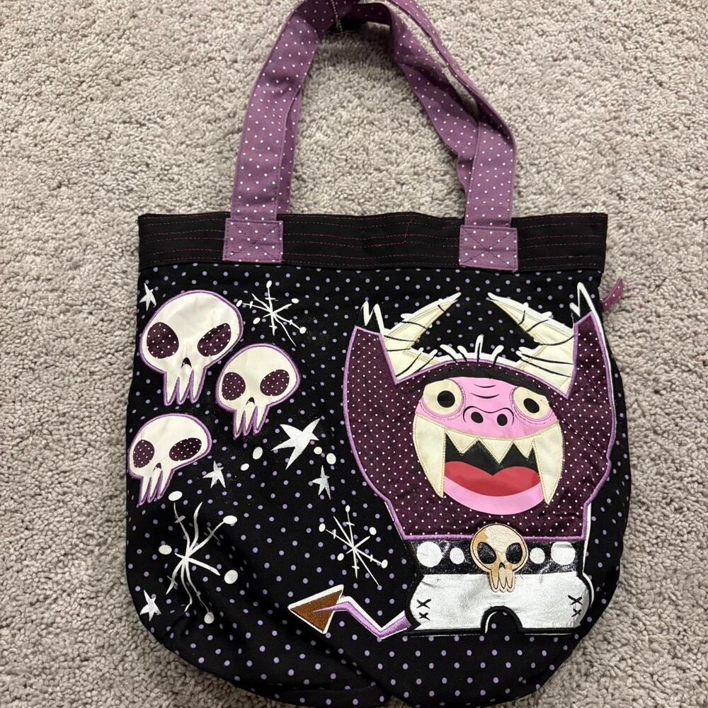 Rare Vintage Y2K Fosters Home for Imaginary Friends Loungefly tote bag